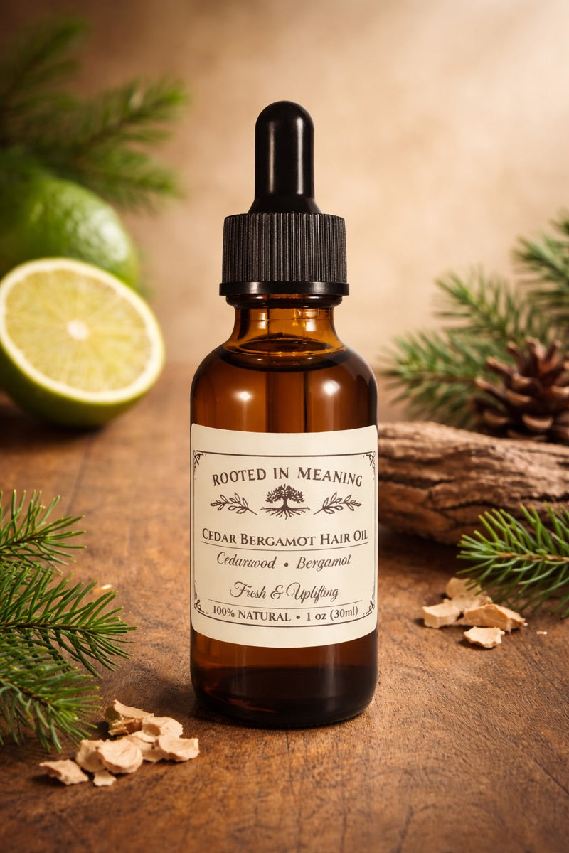 Cedarwood Bergamot Hair Oil