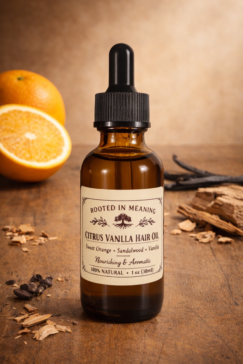 Citrus Vanilla Hair Oil