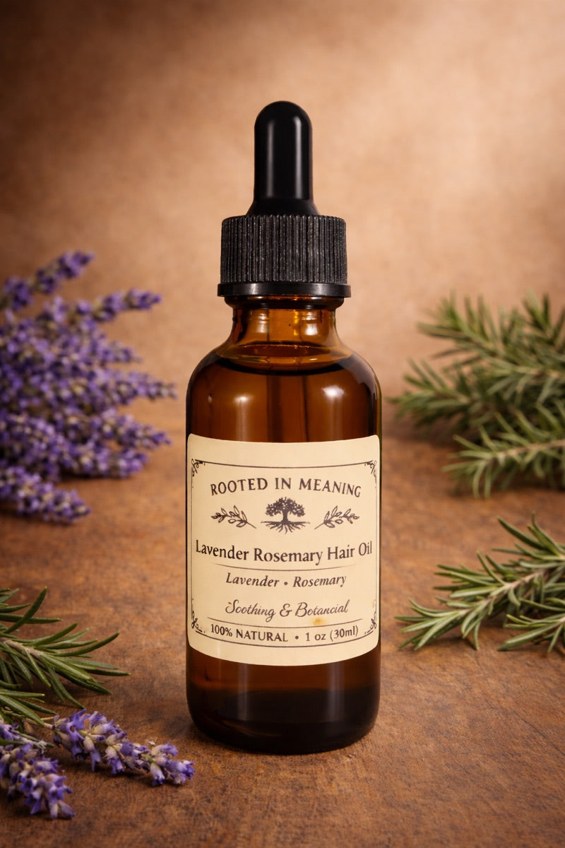 Lavender Rosemary Hair Oil